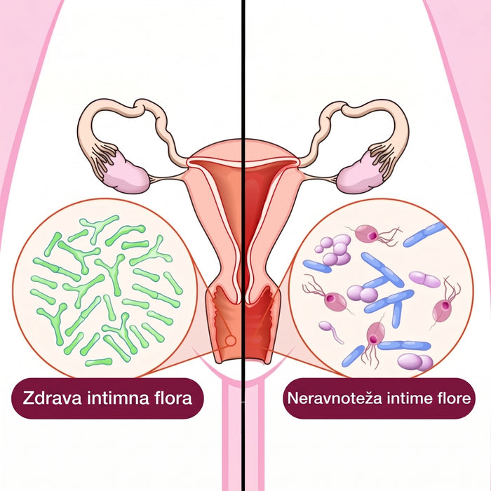 Zdrava vs nezdrava vagina